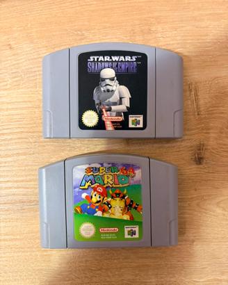 SuperMario 64 gioco e Star Wars