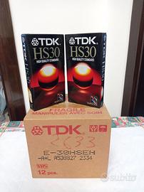 Lotto 14 videocassette VHS 30 MINUTI