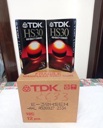 Lotto 14 videocassette VHS 30 MINUTI