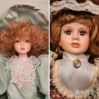 Bambole in porcellana NUOVE 