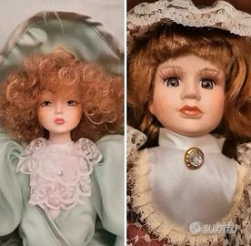 Bambole in porcellana NUOVE 