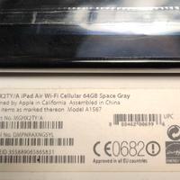 iPad air 2 wifi+cellulare 64 gb