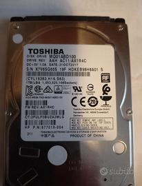 HDD DA 2,5" TOSHIBA 500GB & 1 TB 