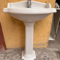 Set sanitari vintage bianco (WC+Bidet+Lavabo)