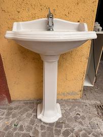 Set sanitari vintage bianco (WC+Bidet+Lavabo)