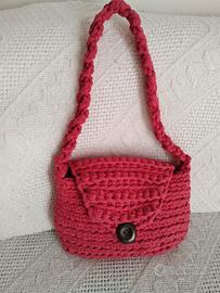 Borse ad uncinetto fatte a mano