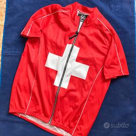 MAGLIA UOMO SUISSE TG. L PER BICICLETTA