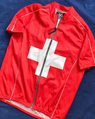 MAGLIA UOMO SUISSE TG. L PER BICICLETTA