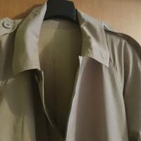 Trench austriaco uomo colore kaki tg.52/XL VINTAGE