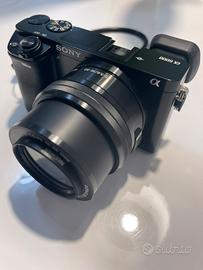 Fotocamera sony alpha 6000 come nuova completa