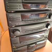 Impianto stereo anni 90 kenwood 