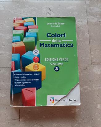 Colori della matematica Volume 3 Edizione Verde