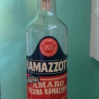 Bottiglia vuota Ramazzotti (Stab. Lainate)