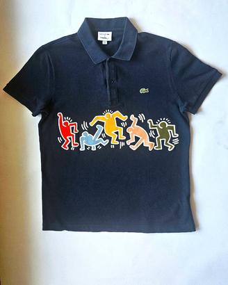 Polo donna Lacoste x Keith Haring Foundation tg.M