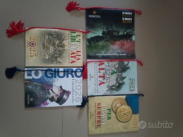 Calendari Esercito italiano 2022-2023-2024-2025..