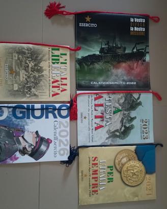 Calendari Esercito italiano 2022-2023-2024-2025..