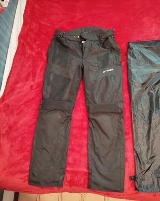 pantaloni moto uomo taglia L 