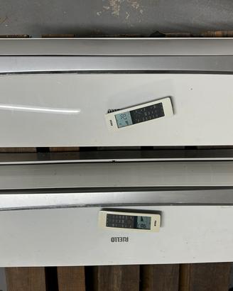 2 climatizzatori condizionatore Riello 9000 Btu