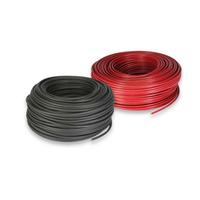 cavo solare 100 mt o rosso o nero