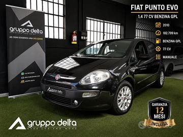 Fiat Punto Evo 1.4 5 p Emotion GPL GARANZIA 12 MES