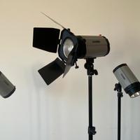 KIT PROFESSIONALE LUCI STUDIO