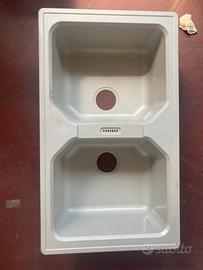 Lavello cucina doppia vasca