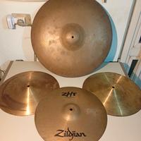 Piatti Zildjian ZHT HiHat 14" + altri piatti 