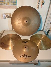 Piatti Zildjian ZHT HiHat 14" + altri piatti 