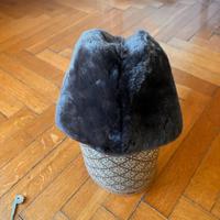 Cappello vintage pelliccia anni 50 artigianale