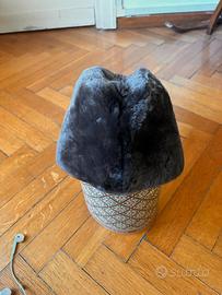 Cappello vintage pelliccia anni 50 artigianale