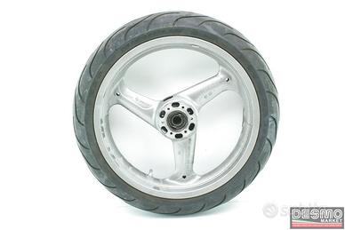 Cerchio ruota anteriore grigia 3 razze Ducati 748