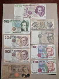 Banconote italiane ex lire