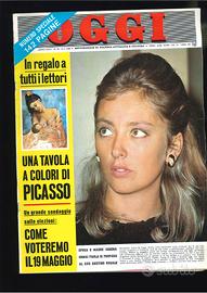 oggi  Rivista 5  Vintage Magazine rarità gossip pe