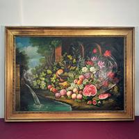 Quadro Grande GIOVANNI LUCI 166x121 olio su tela c