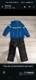 Tuta da sci bambino 