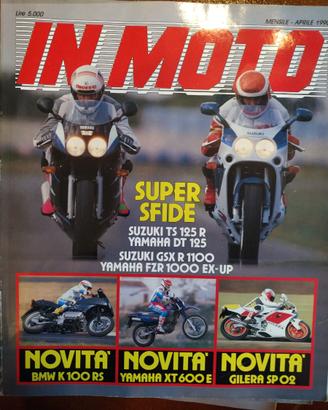 Rivista IN MOTO numero 4 del 1990