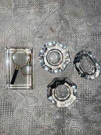 Set Vintage di Classe – Cristallo Sfaccettato