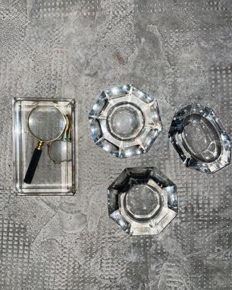 Set Vintage di Classe – Cristallo Sfaccettato