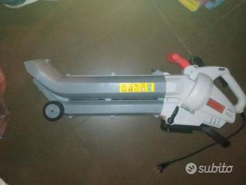 Aspiratore soffiatore   trituratore elettrico IKRA