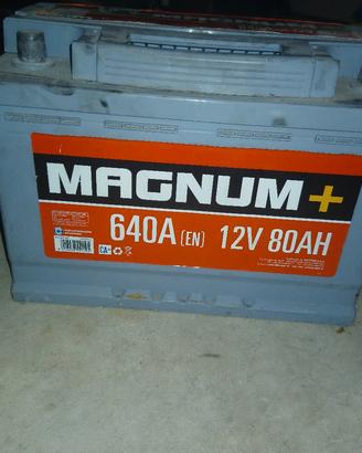 Batteria auto Magnum plus 80 ah 640 a 12v