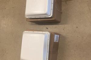 Oblò Fiamma 40x40 bianco