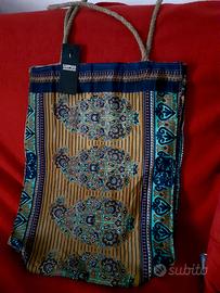 Borsa etnica in seta