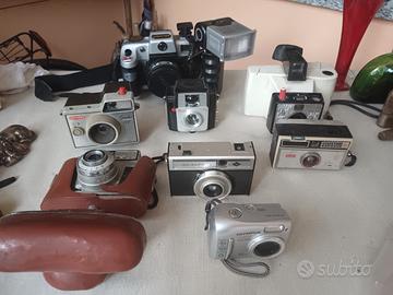 lotto 10macchine fotografiche vintage da collezion
