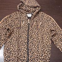 Felpa con zip maculata Original Marines 7-8 anni