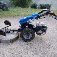 Motocoltivatrice BCS 740 con disco rasaerba