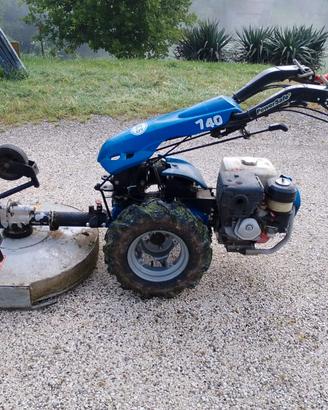 Motocoltivatrice BCS 740 con disco rasaerba
