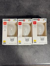 Lampadine Lexman NUOVISSIME colore neutro