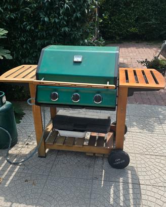 barbecue a gas