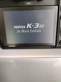 Pentax k-3 III JET BLACK (solo 232 nel mondo)