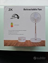 ventilatore portatile ricaricabile